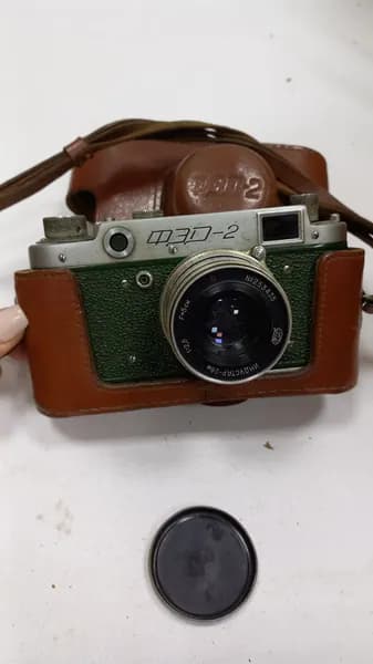 Фотоаппарат ФЭД 2 объектив индустар 26м винтажный советский, СССР