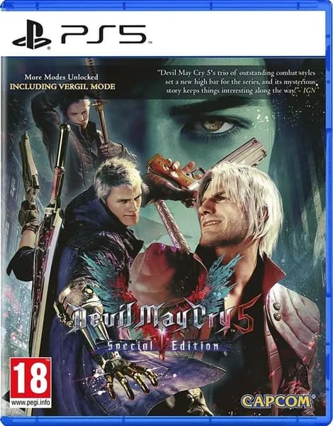 Игра Devil May Cry 5 - Special Edition (PlayStation 5, Русские субтитры)
