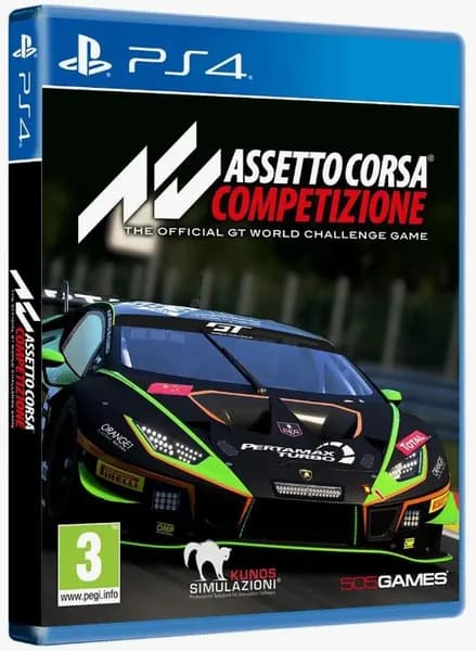 Игра Assetto Corsa Competizione (PlayStation 4, PlayStation 5, Английская версия)