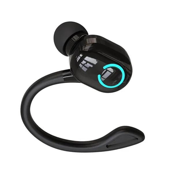 Наушники-вкладыши с креплением на ухо и Bluetooth, Черный
