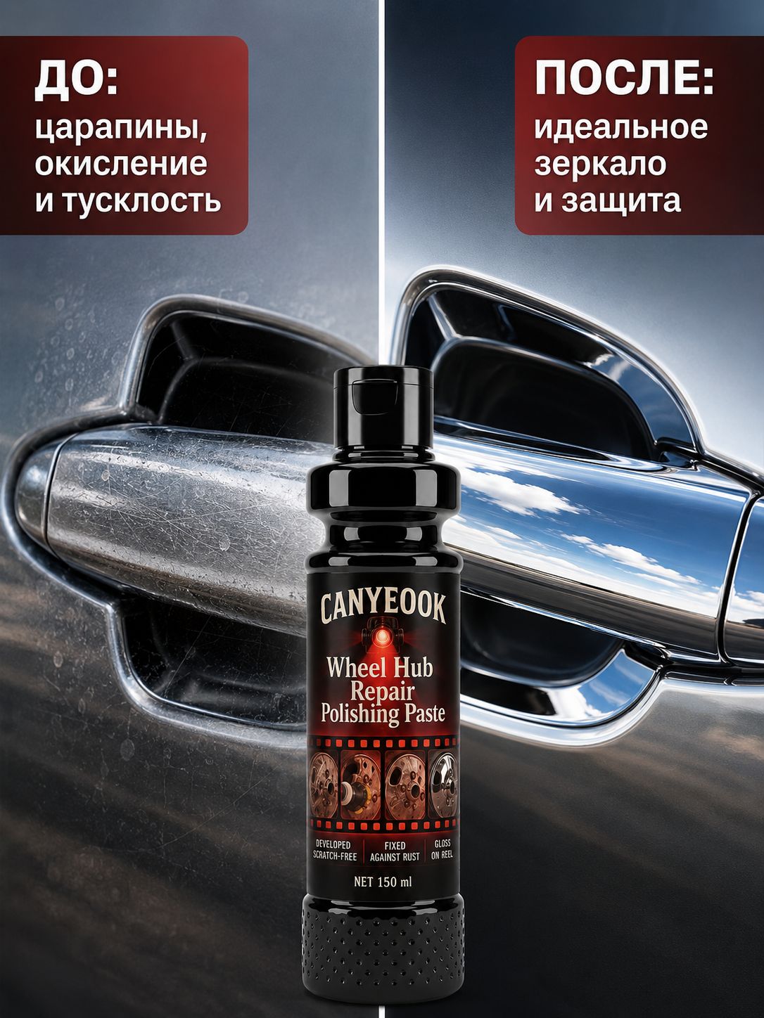 Набор автохимии, 150 мл, 1 шт.