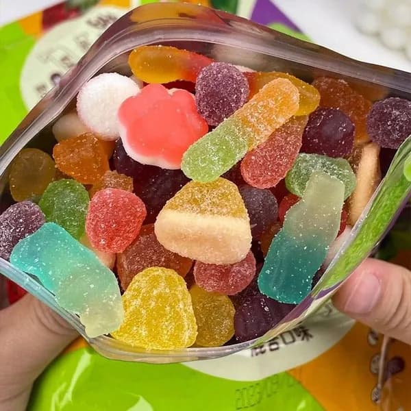 Жевательные конфеты, разноцветные, 500 грамм