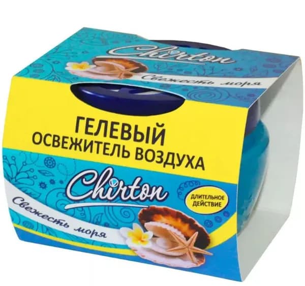 Chirton Гелевый освежитель воздуха Свежесть моря, 120 г