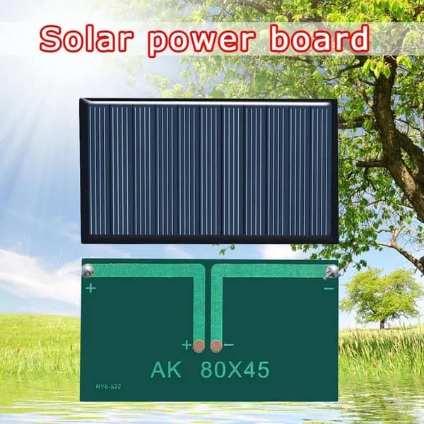 Портативная солнечная панель 5V 75mA