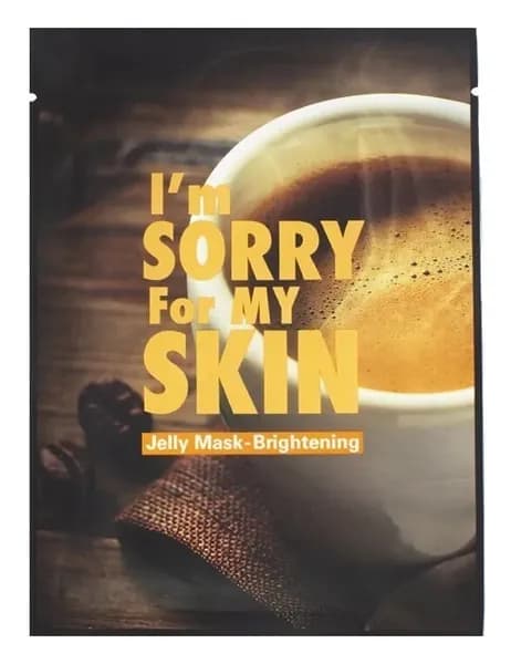 Тканево-гелевая маска для сияния кожи I'm Sorry For My Skin , Прости меня моя кожа! / Освежающая и выравнивающая тон кожи корейская косметическая тканевая маска