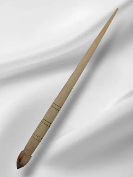Винтажное веретено для прядения, СССР, длина 32,5см