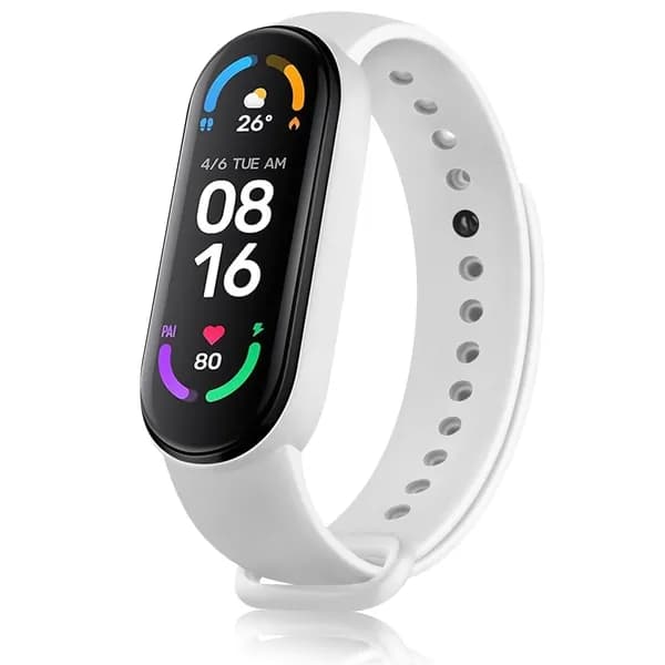 Мягкий TPU ремешок для часов для Xiaomi 6 Miband 5, спортивный браслет, аксессуар для умных часов
