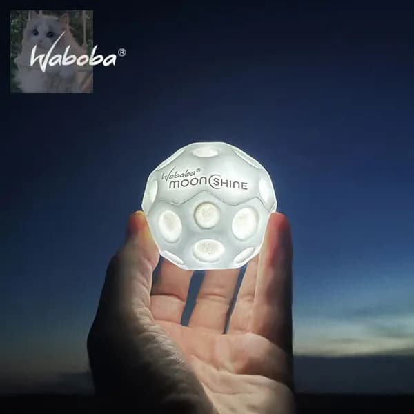 Waboba Moon Ball/ Высококачество мяч для детей и взрослых, антистресс и активные игры/ 1 шт