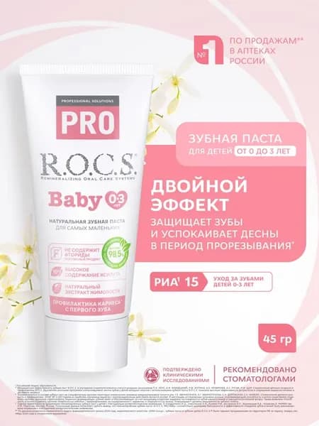 Зубная паста детская