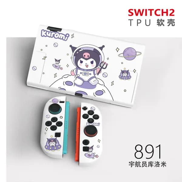 Защитный чехол для Switch 2-го поколения, мягкий чехол из ТПУ, матовый цветной чехол.