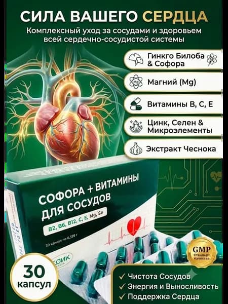 Витамины для сердца и сосудов