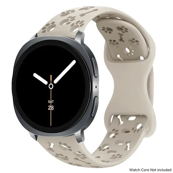 силиконовый ремешок для Samsung Watch 8 40 мм 44 мм / 8Classic 46 мм