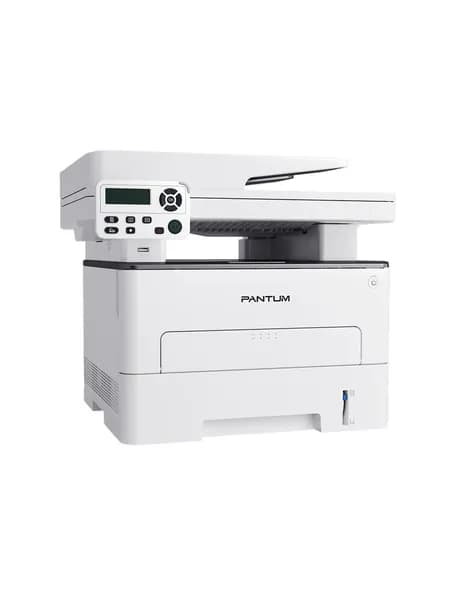 МФУ лазерное Pantum M7102DN, двусторонняя печать ч/б, USB, LAN, меню на русском, с картриджем на 1500 стр. (перезаправляемый)
