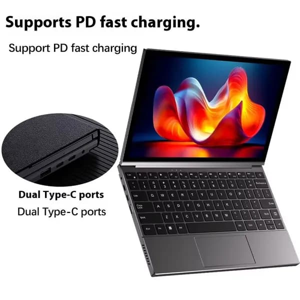 Мини-ПК i5-1240P Планшечный компьютер (Intel Core i5-1240P, RAM Отсутствует, SSD 50 ГБ, Intel Graphics, Windows 11 Pro), черный