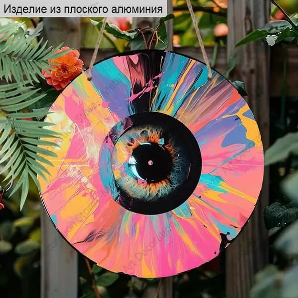 Любители музыки, украшение для дома, 2d металлическая табличка, 20 см.
