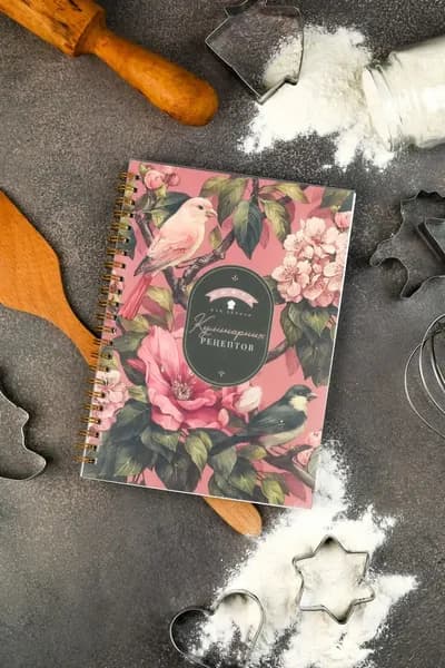 Книга рецептов A5, 1 шт., листов: 60