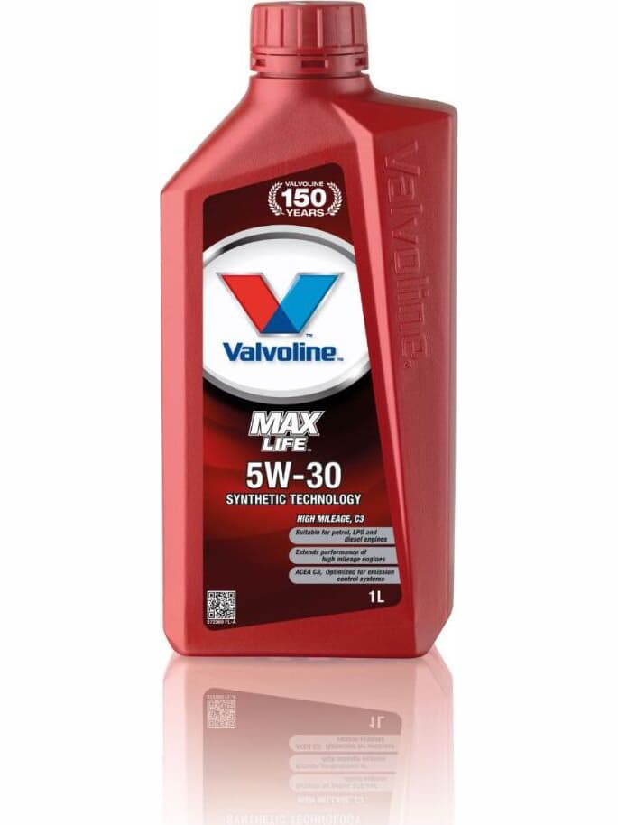 Valvoline MAXLIFE C3 5W-30 Масло моторное, Синтетическое, 1 л