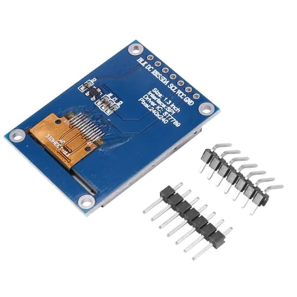 (Y I M W) 1,3-дюймовый Ips Hd Tft St7789 Drive Ic 240 x Spi Связь 3,3 В Напряжение Интерфейс Полноцветный ЖК-дисплей