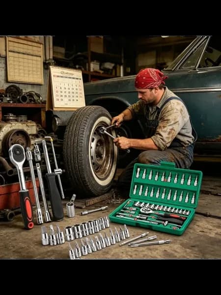 Набор инструментов для авторемонта 46 предметов 3, 46pcs2