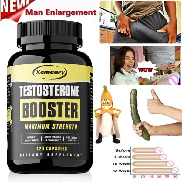 Xemenry Testosterone Booster - разработан для повышения энергии, выносливости и мышечной массы за счет натуральных ингредиентов