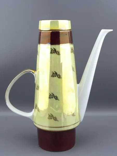 Кофейник фарфор ГДР экспорт в СССР 1970-е гг