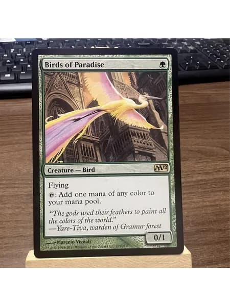 Эксклюзивные карты Magic: Fiend Artisan Extended, Warren Soultrader фольга, Birds of Paradise SLD + чехол в подарок