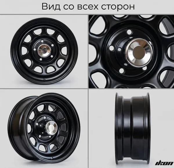 IKON automotive group Колесный диск Литой 17x8" PCD6х114.3 ET0 D84.1