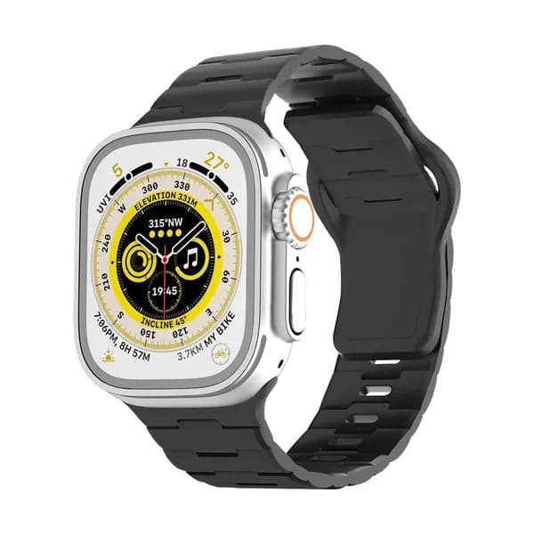 Ремешок для Apple Watch Series 1-11 и SE, Ultra 49/44/45/46/42 мм(Только 1 2 3 серии), Силиконовый браслет