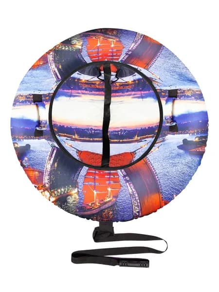 Ватрушка тюбинг с камерой в комплекте Print Scarlet Sails