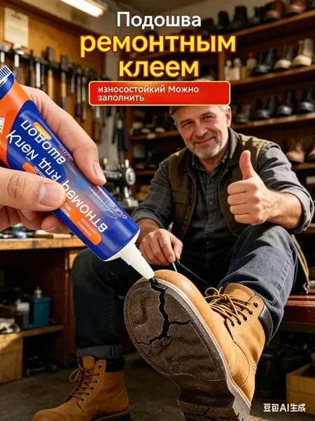 Клей хозяйственный 62 мл 0.82 кг, 1 шт.