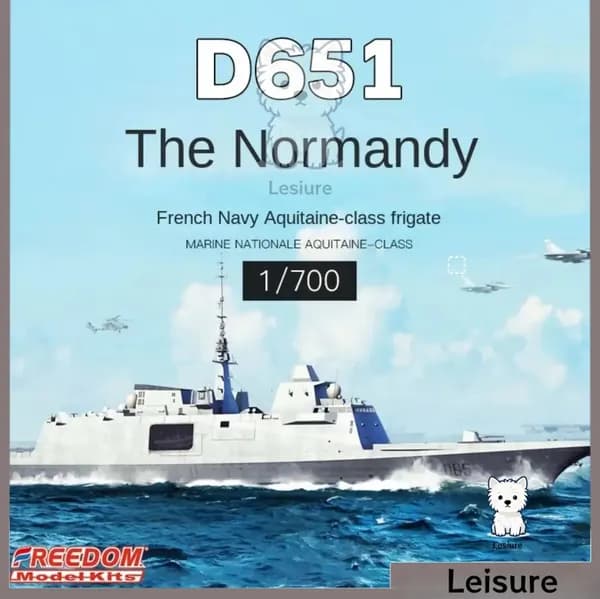 FREEDOM 83002 1/700 D651 "Normandie " Nationale Aquitaine Class сборная модель корабля
