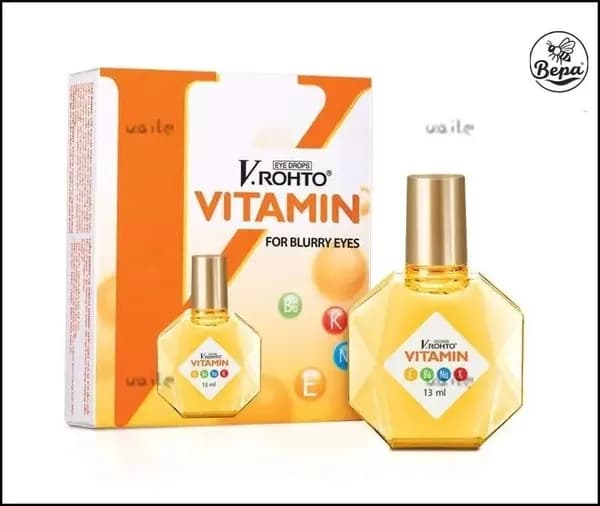 Витаминизированные капли для чувствительных глаз V. VITAMIN , EYE DROPS, FOR BLURRY EYES , 13мл, Вьетнам
