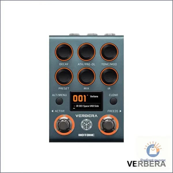 Педаль реверберации Hotone Verbera