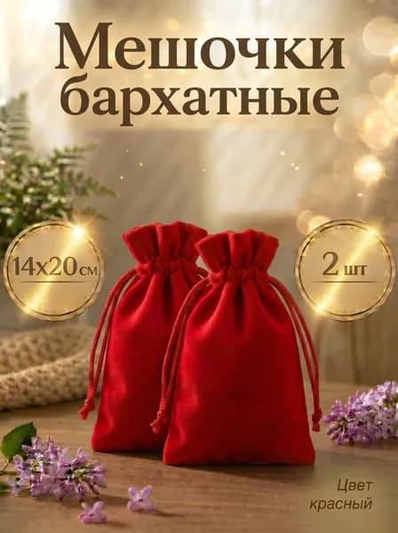 Мешочек бархатный для хранения карт Таро