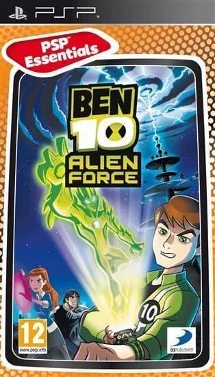 Игра Ben 10 Alien Force PSP Диск на PS Portable
