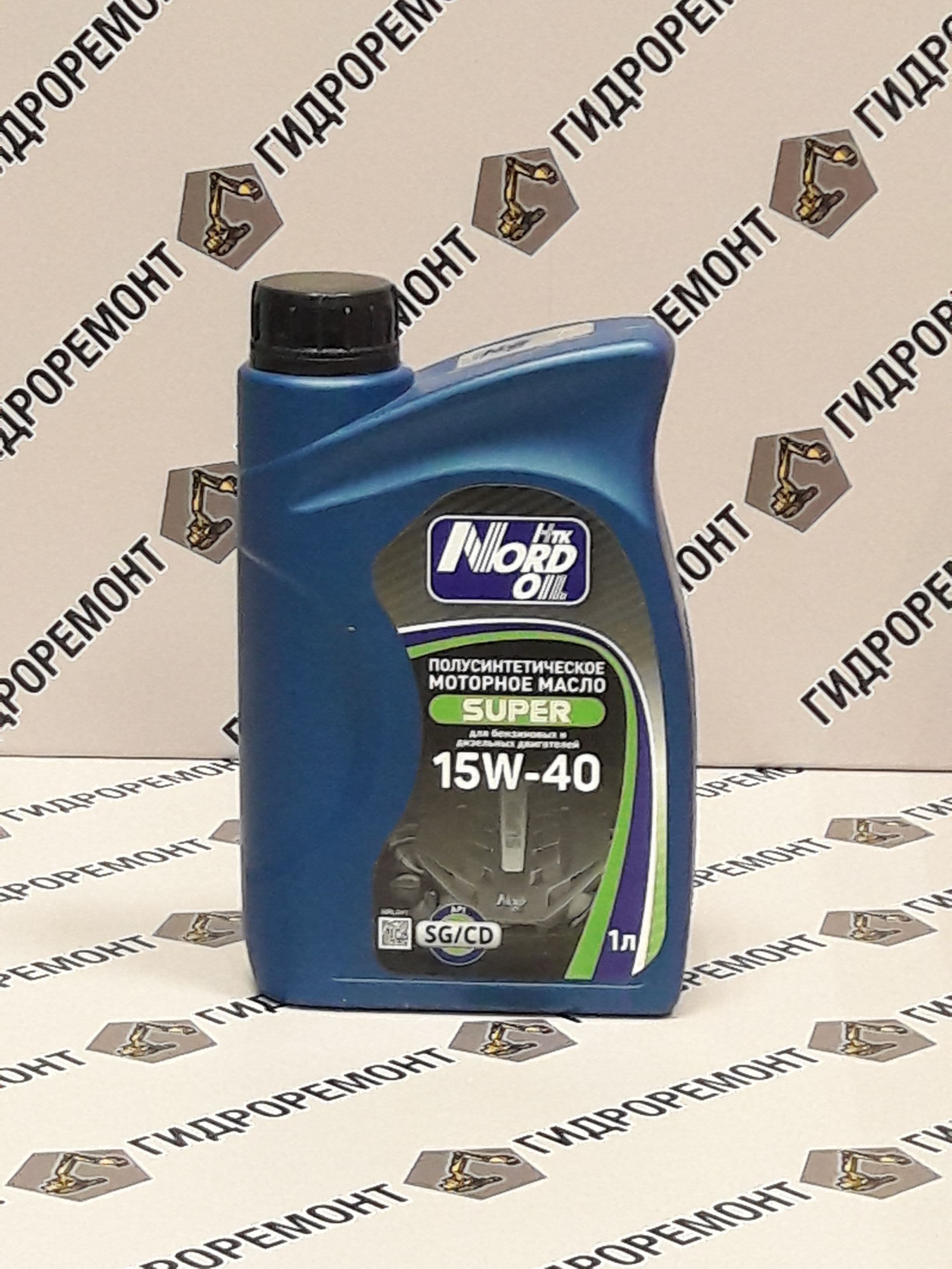 НТК NORD OIL 15W-40 Масло моторное, Полусинтетическое, 1 л
