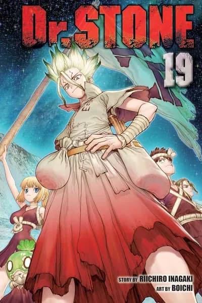 Манга Доктор Стоун (Dr. Stone). Vol. 1-27. ( Riichiro Inagaki .Boichi )