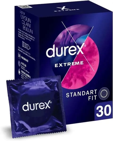 Ребристые презервативы Durex Extreme 30шт.