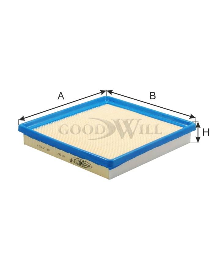 Фильтр воздушный GoodWill AG 466