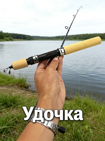 Удилище, рабочая длина:  10 см
