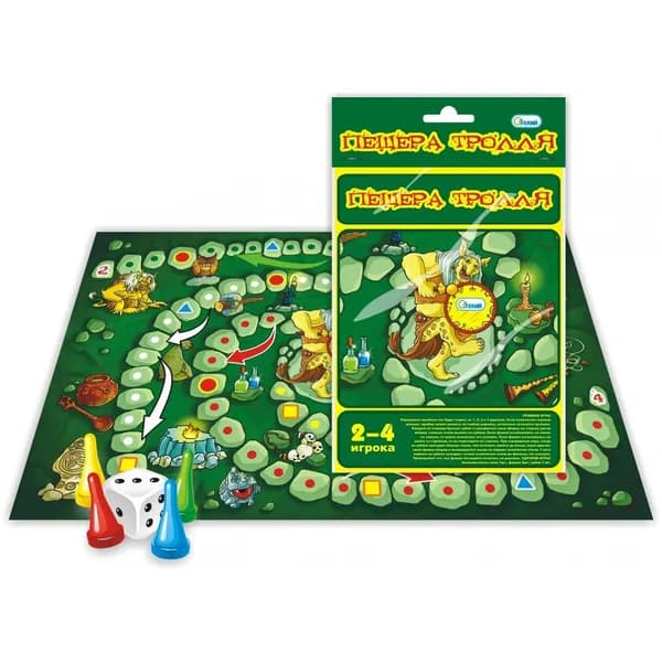 Настольная игра-ходилка "Пещера Тролля"