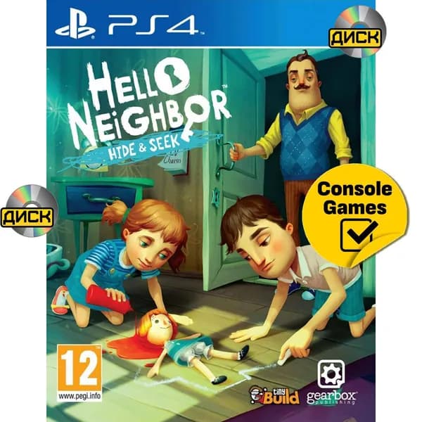 Игра PS4 Hello Neighbor Hide & Seek (PlayStation 4, Русские субтитры)