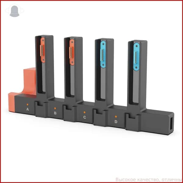 Зарядное устройство для док-станции Nintendo Switch 2, Switch OLED, Joy-Con
