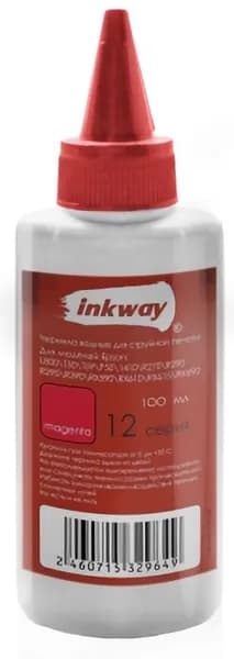 Inkway Чернила, совместимый, Пурпурный (magenta), 1 шт
