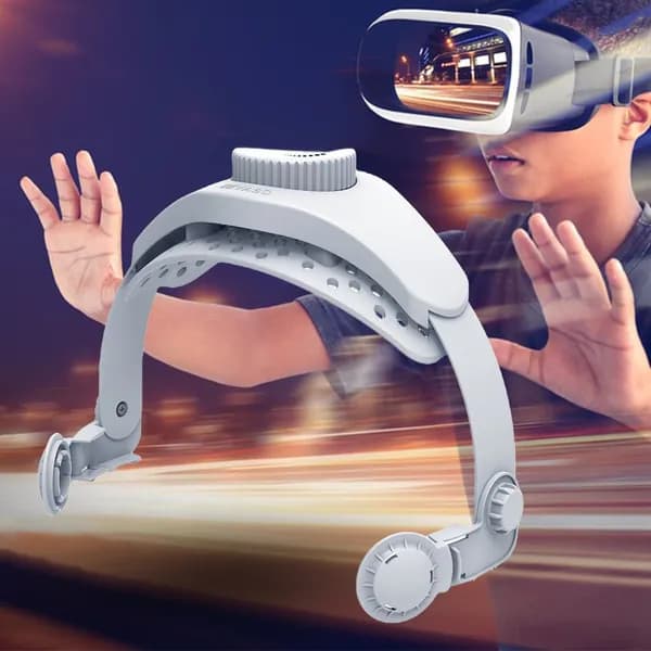 Анатомический ремень PS VR2, моментальная регулировка на 180 градусов, гипоаллергенный силикон