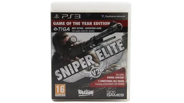 Sniper Elite V2 Game Of The Year Edition (PS3, Английский язык) Винтаж
