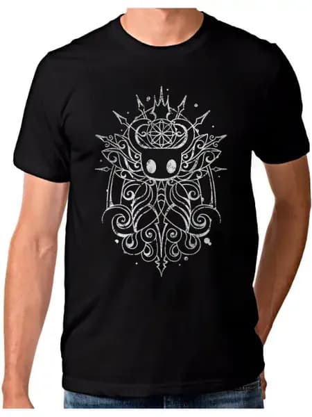 Футболка с принтом Hollow Knight Видеоигры Мужская