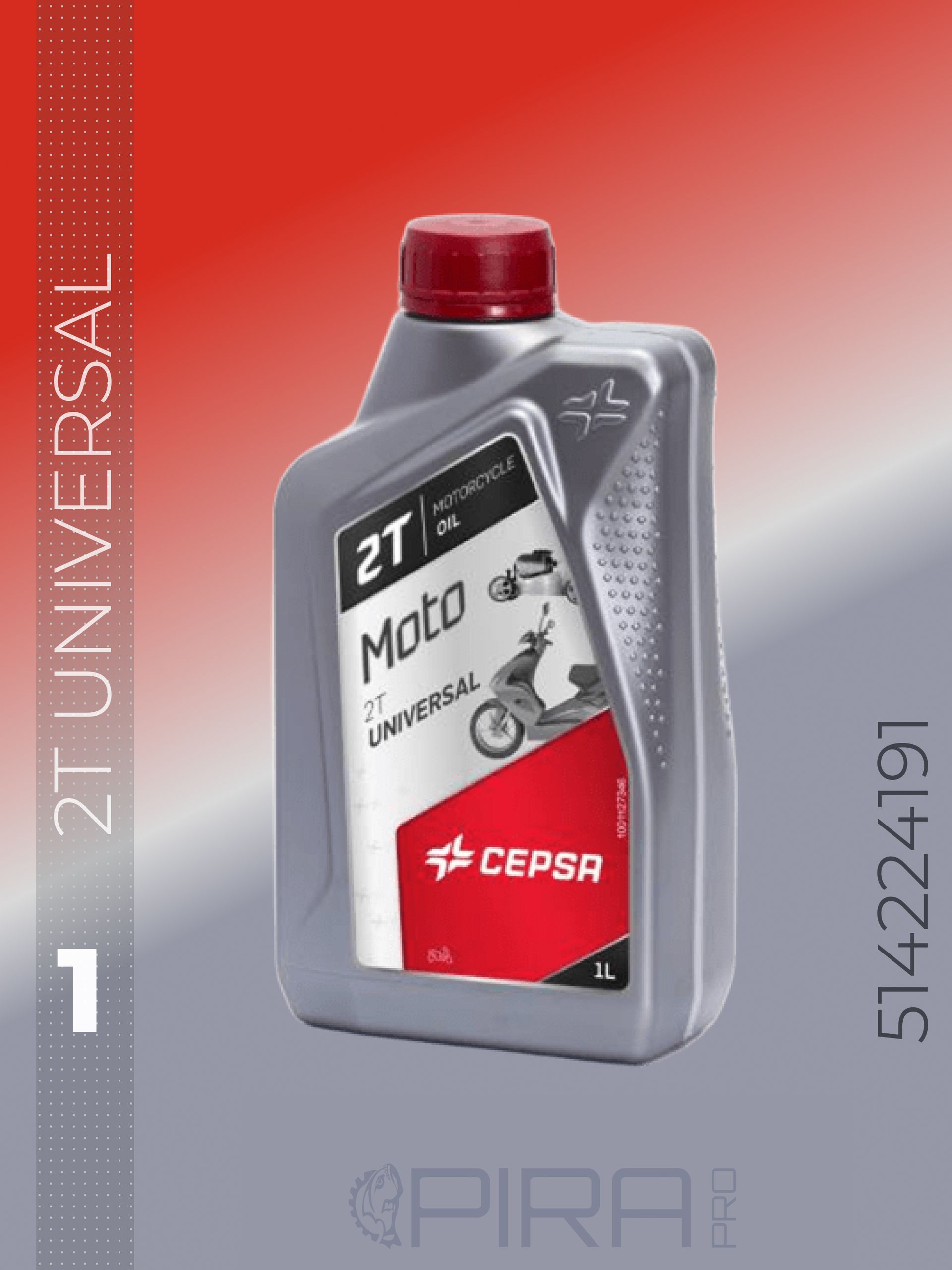 CEPSA CEPSA 2T UNIVERSAL Масло моторное, Минеральное, 1 л