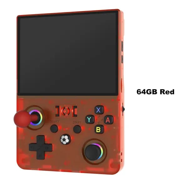 Портативная игровая консоль R36MAX2 с открытым исходным кодом, 4,5-дюймовый IPS-экран, 64 ГБ