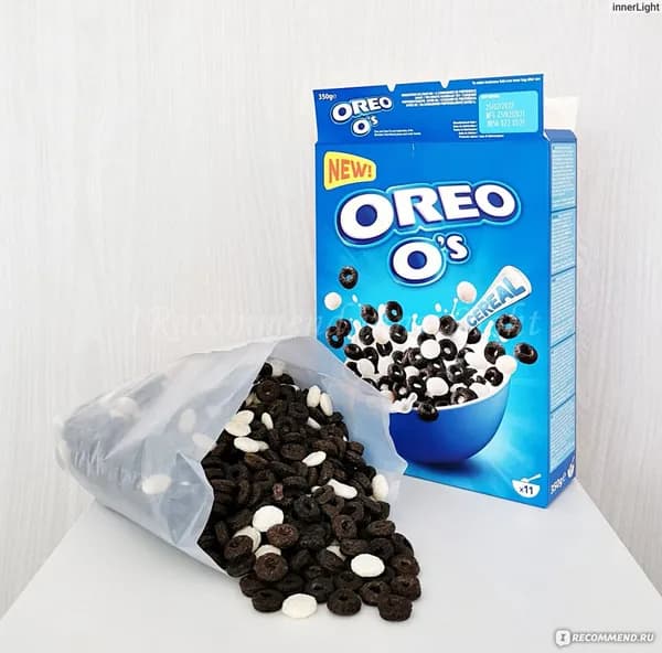 Готовый сухой завтрак Nestle OREO орео Колечки, 350 гр.